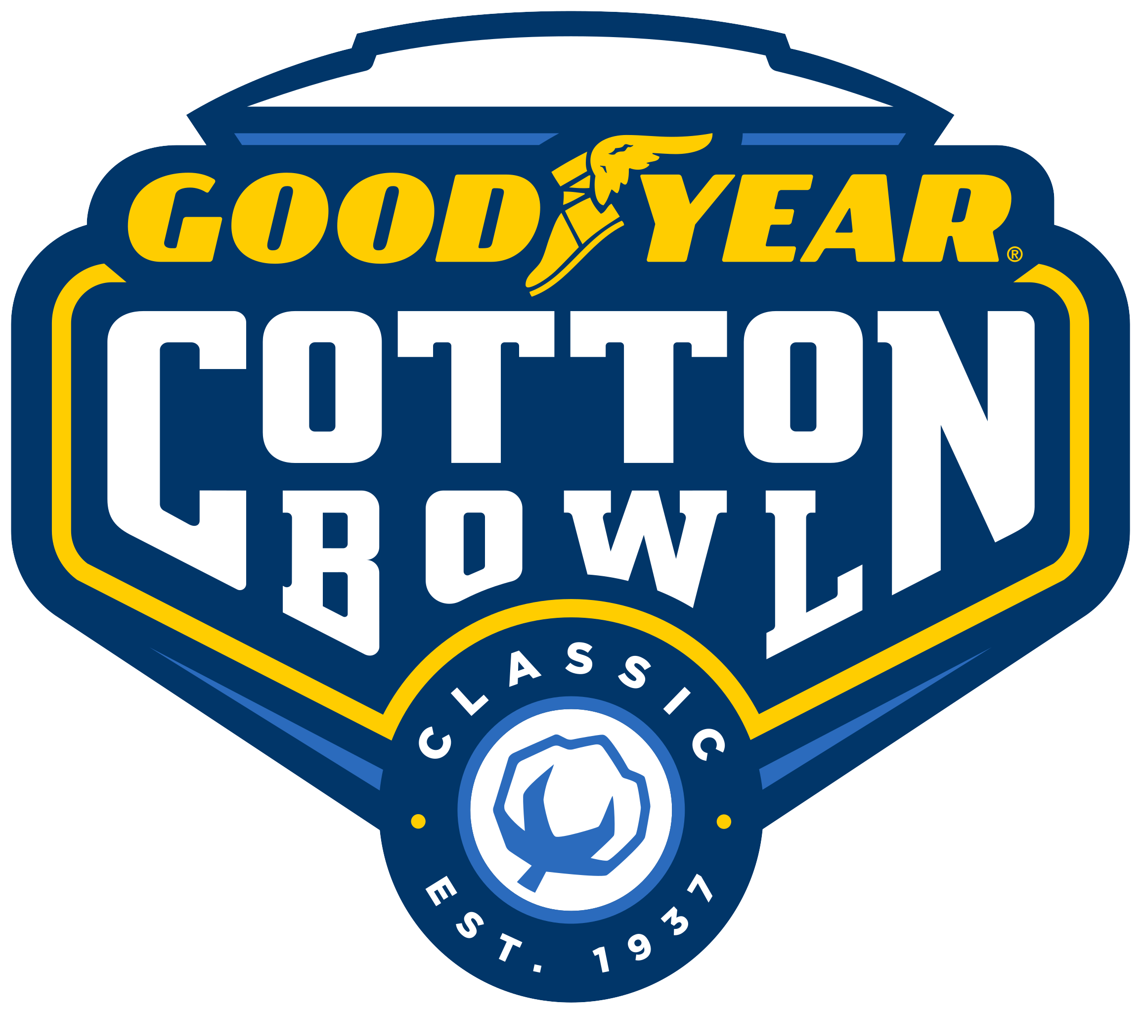 Good Year Cotton Bowl Logo diy iron on heat transfer